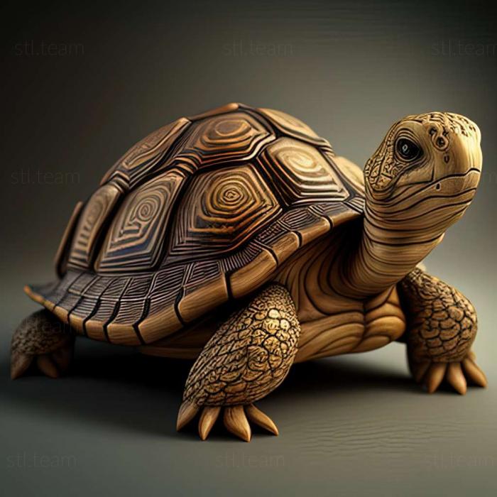 3D model Jonathan Turtle famous animal (STL)